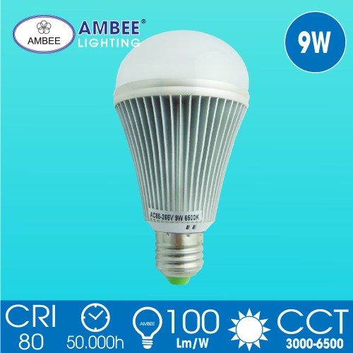 Đèn Led Bulb nhôm dày 9W - Đèn LED AMBEE - Công Ty Cổ Phần Công Nghệ Ambee